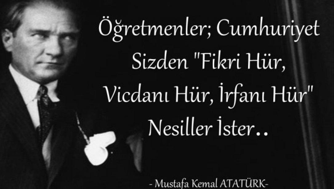 24 Kasım Öğretmenler Günü